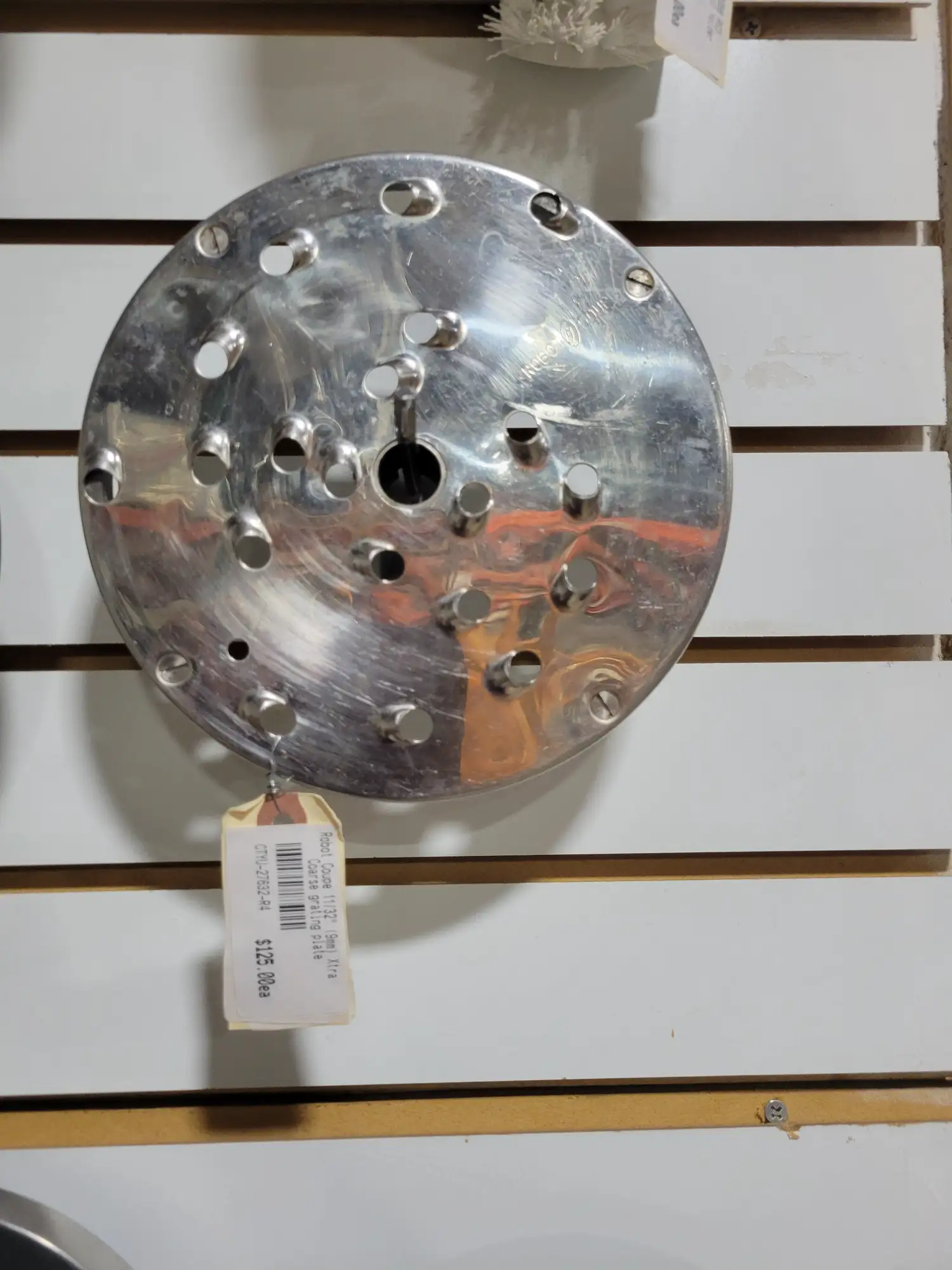 Robot Coupe 11/32" (9mm) Xtra Coarse grating plate