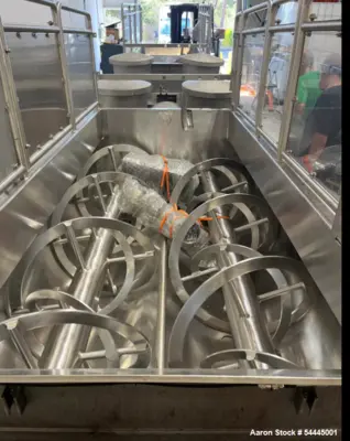 1100 Gallon Ribbon Blender – Dual Shaft Stainless Steel Mixing System