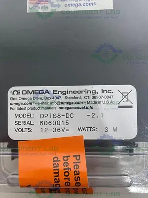 NEW OMEGA ENGINEERING DPIS8-DC HUMIDITY INDICATOR TRANSMITTER 1/8 DIN