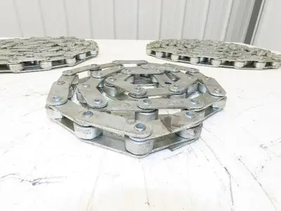 ZMC 250 Conveyor Attachment Roller Chain 50mm Dbl Pitch 5 Piece Total 18.825m