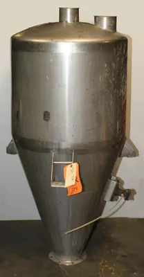 SPC7920  Bin Hopper Silo 10.42 cu.ft., bulk storage bin, Stainless Steel