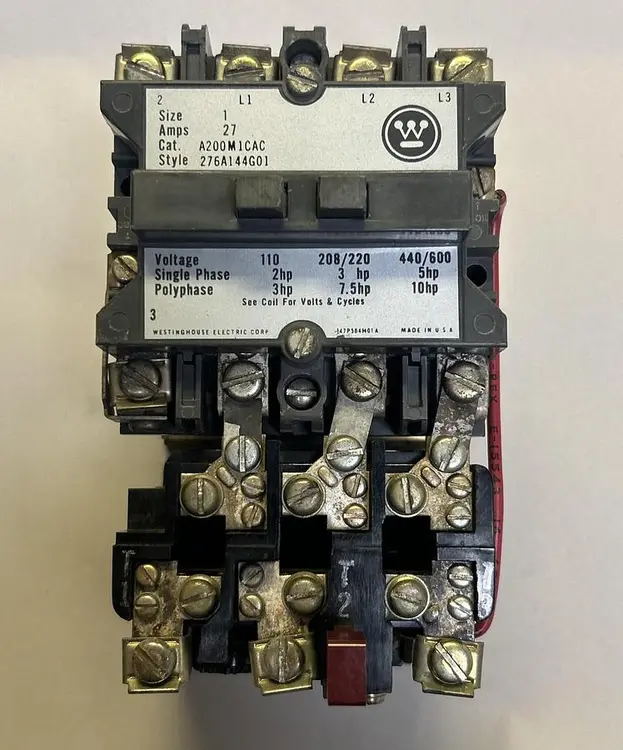 Used WESTINGHOUSE A200M1CAC Starters Ohio US | Surplus Asset Holdings #1238625