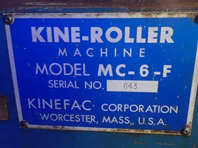 USED KINEFAC MC-6-F