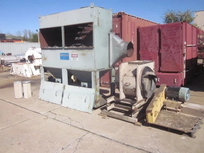 Dustex Pulse Jet Dust Collector,  12 cartridges, 15 hp blower.