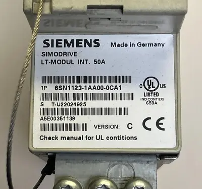 USED SIEMENS 6SN1123-1AA00-0CA1