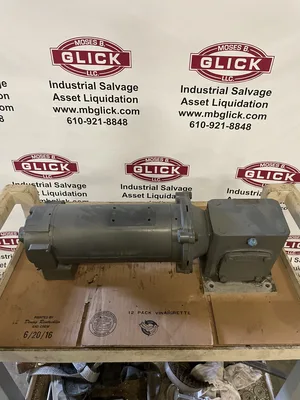 Boston Gear F718-50S-B5-G 90V DC Gear Drive/Speed Reducer 50:1 .5HP 1750RPM