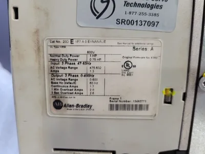 USED ALLEN BRADLEY 20DE1P7A0EYNANAUE
