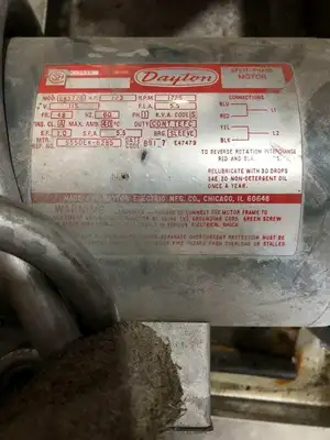 Welch DuoSeal 1399 Belt-Driven Vacuum Pump 115V 1/3HP 1725RPM 1PH