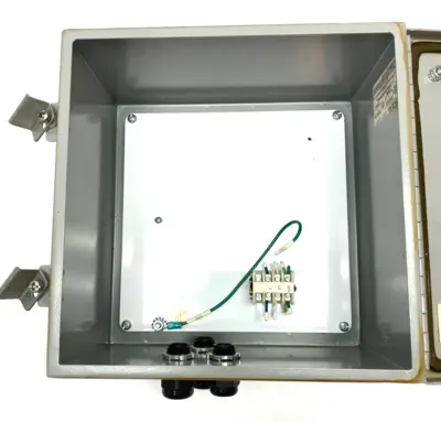 Used SCE ELECTRICAL ENCLOSURE TYPE 12 10"H X 10"W X 6" DEPTH Electrical Boxes | Maverick Industrial Sales #1120079