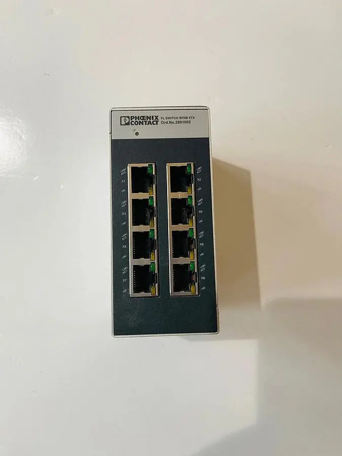 Phoenix Contact FL SWITCH SFNB 8TX, 2891002 Ethernet Switch #K-192