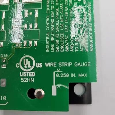 USED INDUSTRIAL CONTROL EQUIPMENT INDUSTRIAL CONTROL EQUIPMENT DCT606 CONTROL BOARD - IP26856E17X / FVN 1.0.02 0388 / 52HN
