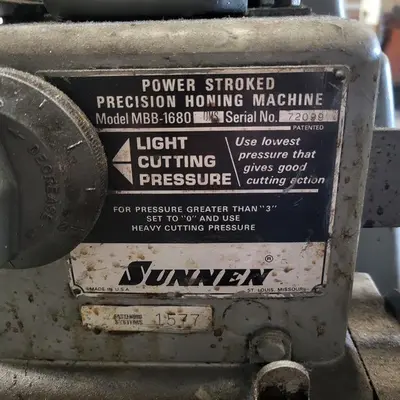 USED SUNNEN MBB-1680