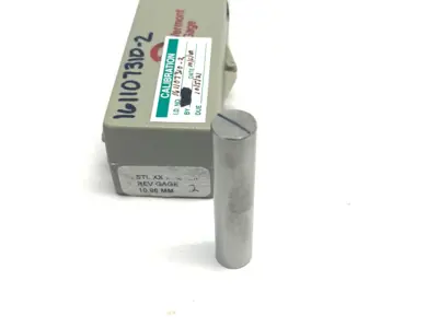 USED VERMONT GAGE REVERSIBLE GAGE MASTER CLASS XX STEEL 10.96MM
