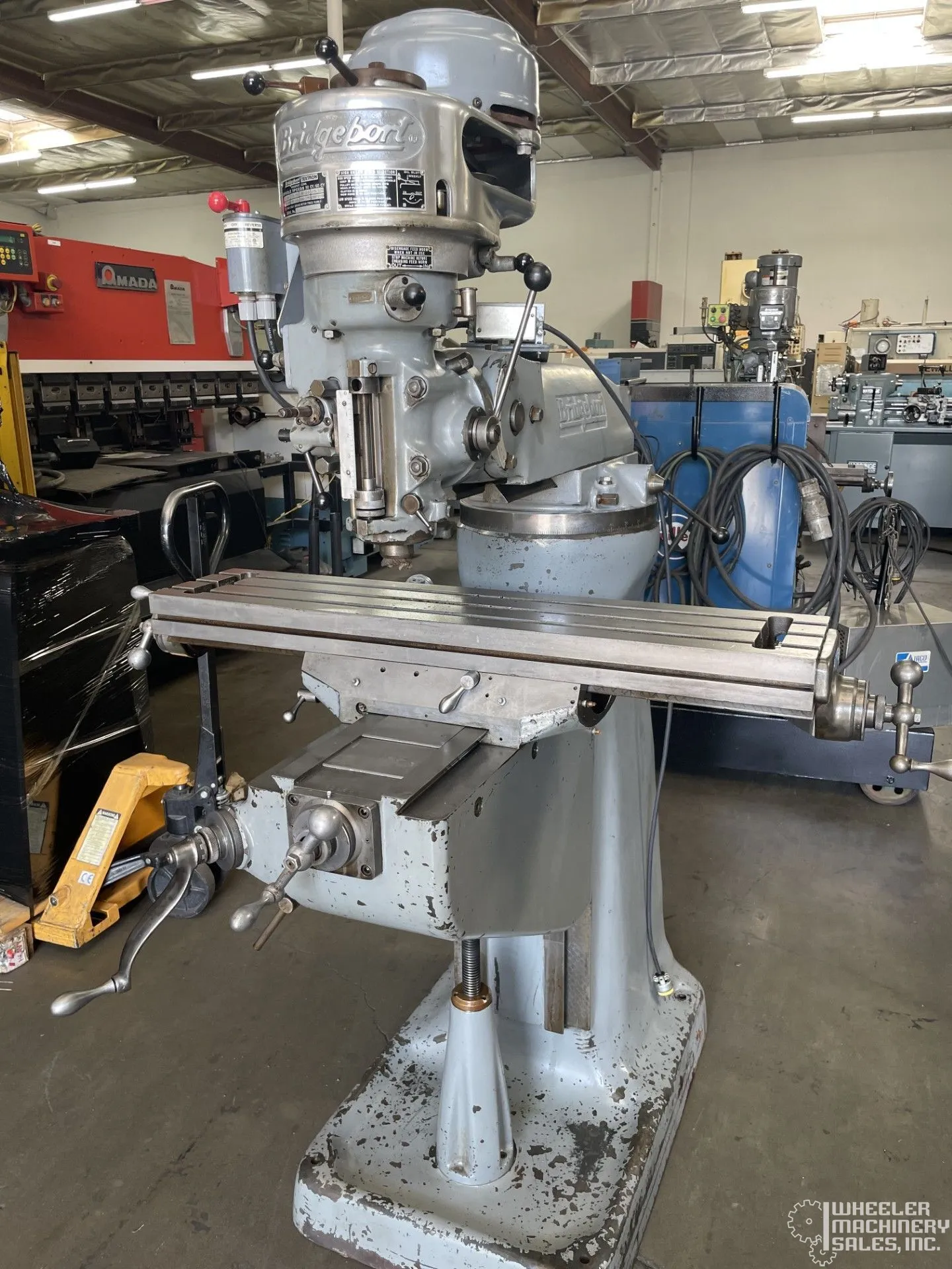 Bridgeport J-Head Vertical Mill #8324 #1