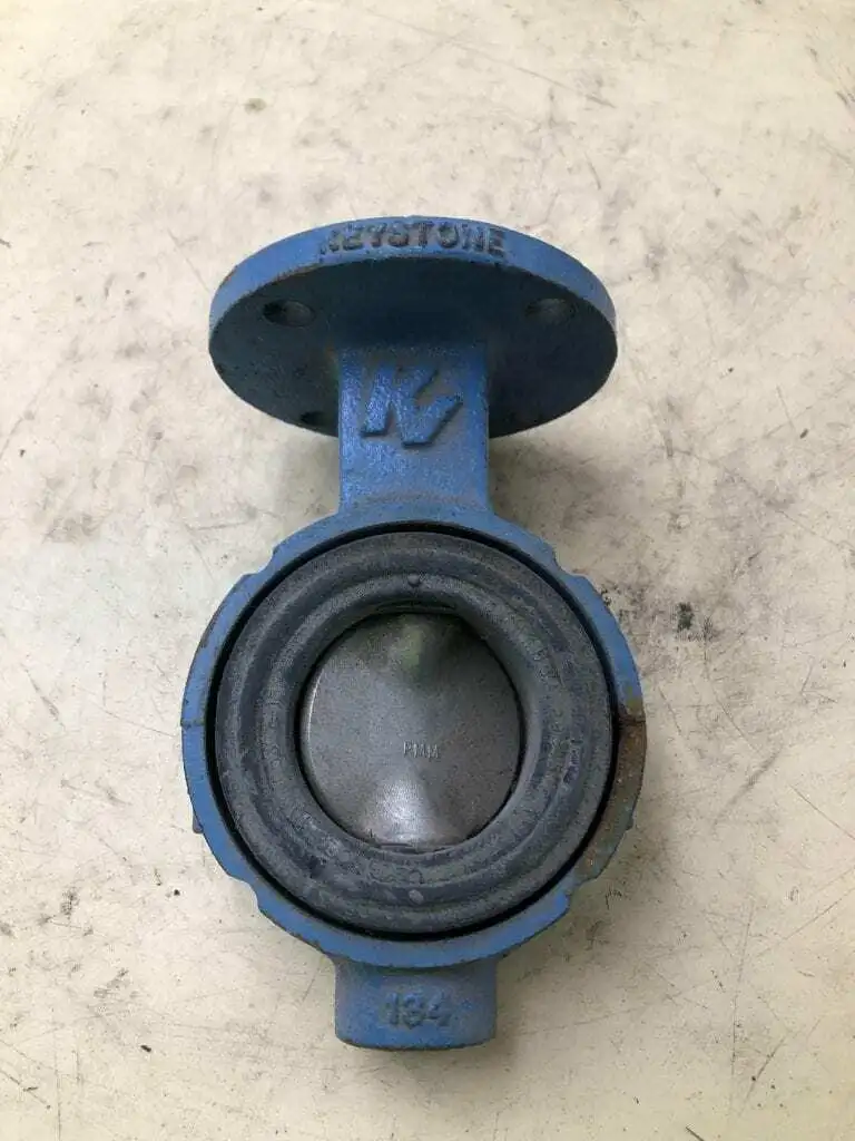 Keystone 2″ CI Wafer Butterfly Valve w/ 304SS Disc