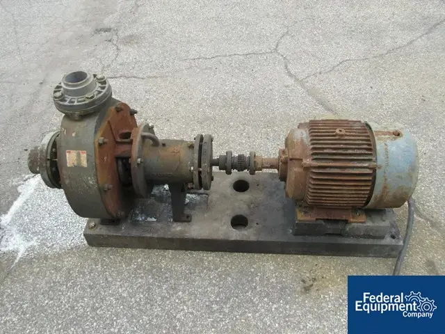 Used Wanner Engineering 4" X 3" Stan-Cor Centrifugal Pump, Type A40, KYNAR Pumps Ohio US | Federal Equipment Company #125966