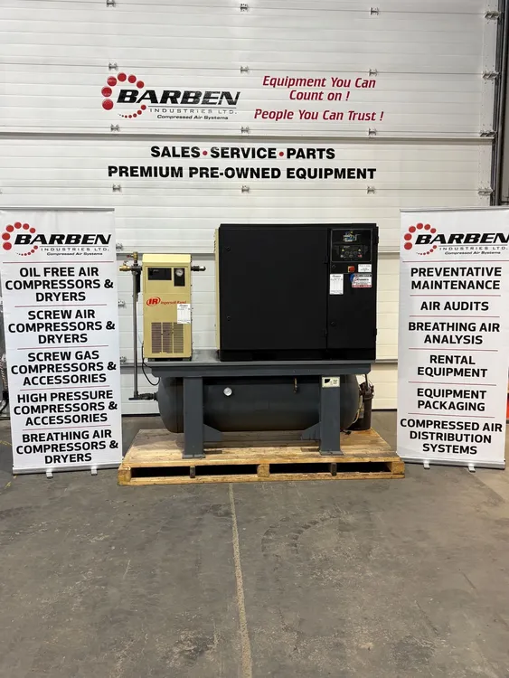 Used INGERSOLL RAND UP6-20-150 Rotary Screw & Sliding Vane Air Compressors Alberta CA | BARBEN IND LTD #1557927