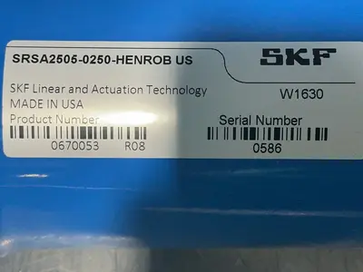 Used SKF SRSA25050250HENROB US Motors (misc) Ohio US | HGR 24 #1764624