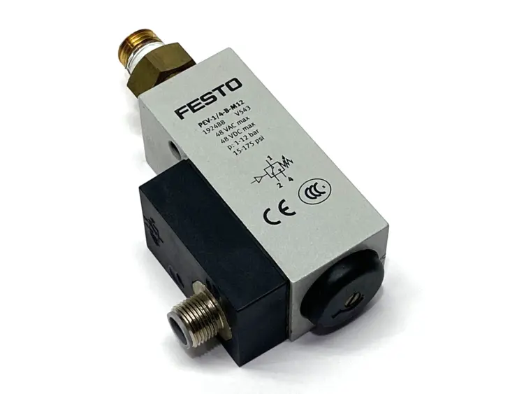 Used FESTO PEV-1/4-B-M12 Pressure Switches | Maverick Industrial Sales #1117150