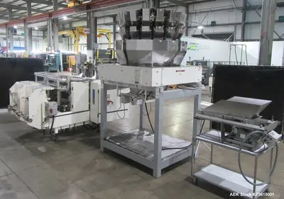 Used HAYSSEN ULTIMA 8-1 Net Weigh Filler Scale Vertical Form & Fill Illinois US | Aaron Equipment #760649
