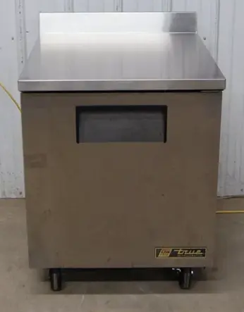 142-0017 True 27 Inch Under Counter 1 Door Stainless Steel Cooler TWT-27