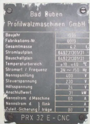 USED BAD PRX32E-CNC