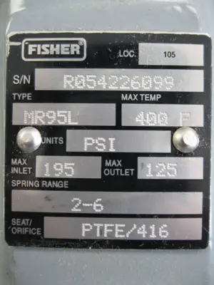 NEW Fisher Controls MR95L