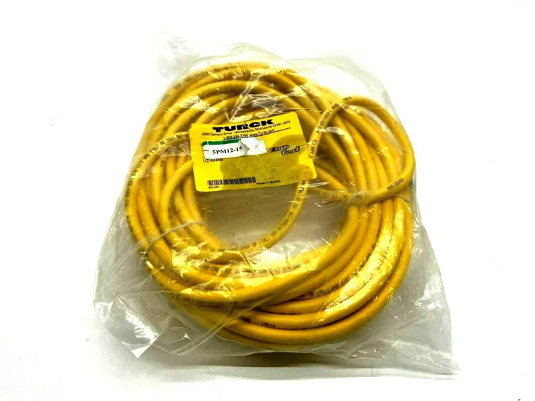 Used TURCK EUROFAST SINGLE ENDED CABLE CORDSET Cable & Wire | Maverick Industrial Sales #1115487