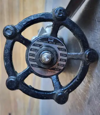 3/4" Class 800 Gate Valve B16.34