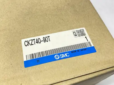 CKZT40-90T | SMC  Slim Line Power Clamping Cylinder 40mm Bore 90 Degree - New