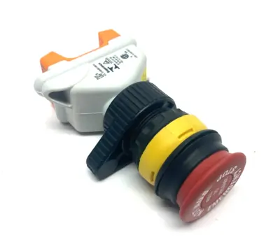 USED BARTEC COMEX EMERGENCY STOP SLAM BUTTON W/ 07-3323-1.00 SWITCH