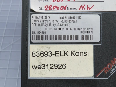 Used ROMMEL _UNKNOWN_ Programmable Logic Controllers | OCO Industrial #1671600