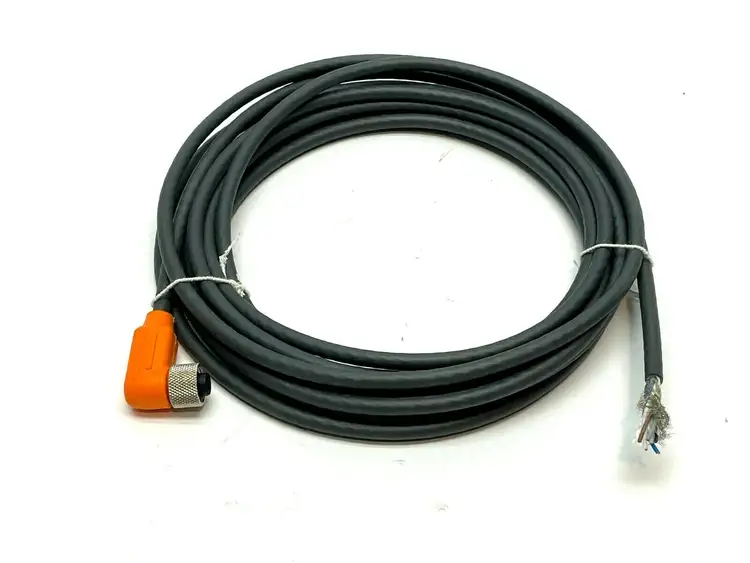 Used LUMBERG AUTOMATION CORDSET M12 FEMALE RIGHT ANGLE 5M LENGTH Cable & Wire Michigan US | Maverick Industrial Sales #1091763
