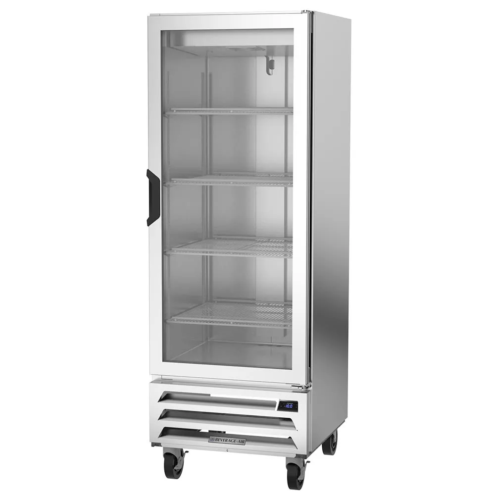 Beverage-Air HBF12HC-1-G 24" Horizon Series One Section Reach In Freezer, (1) Right Hinge Glass Door, 115v