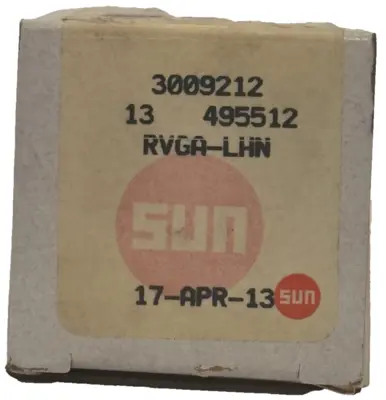 NEW SUN HYDRAULICS RVGA-LHN DIRECTIONAL VALVE CARTRIDGE RVGALHN