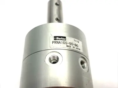 USED PARKER COMPACT PNEUMATIC ROTARY VANE ACTUATOR, SINGLE VANE, FIXED