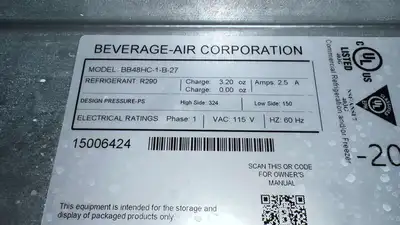 Used Beverage Air _UNKNOWN_ Bottle Coolers Illinois US | Falcon Restaurant Supply #1419256