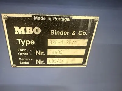 USED 2004 MBO B26