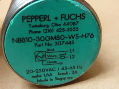 USED PEPPERL & FUCHS NBB10-30GM80-WS-H76