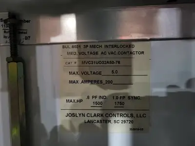 Used BENSHAW CFMVRSTS-350-4160-1 Switchgears British Columbia CA | Lenmark #239997