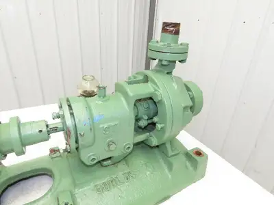 Goulds 3196 Stainless Centrifugal Pump 1"x 1-1/2" Flanged 4.5" Impeller 5Hp