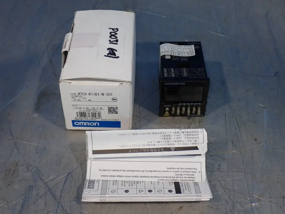 New | in-Stock OMRON H7CXR11D1N301 Counters/Timers Ohio US | HGR 24 #1134629