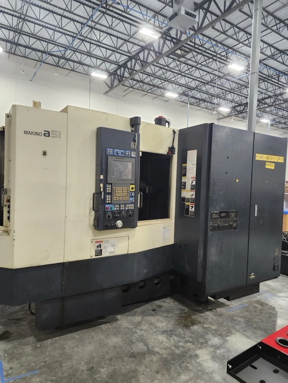 Used 2009 MAKINO A-51 Horizontal Machining Centers Illinois US | Revelation Machinery #401929