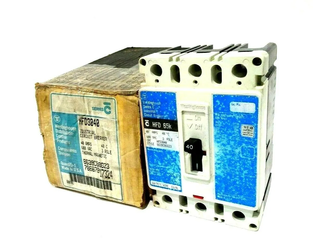 NEW WESTINGHOUSE HFD3040 CIRCUIT BREAKER SERIES C