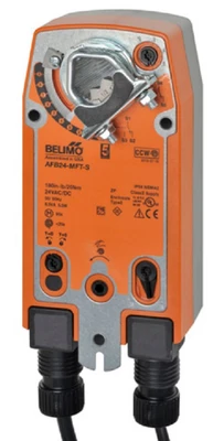 Belimo AFB24-MFT-S Damper Actuator, 180 in-lb 20 Nm, Spring Return, 2...10 V [New]