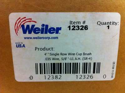 Weiler Does Not Apply Cup Brushes | Amiron Machinery (2)