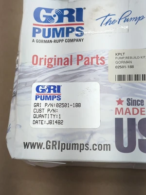 NEW Gorman-Rupp 02501-188
