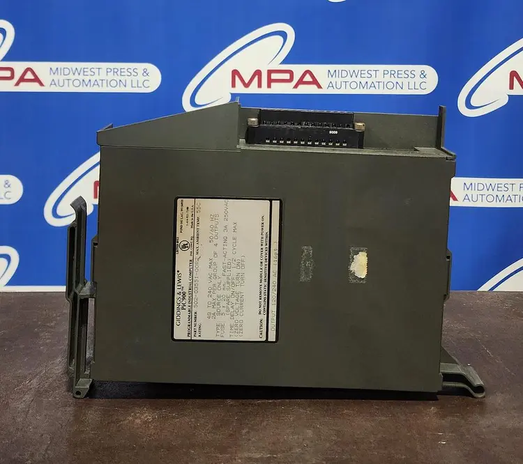 Used GIDDINGS AND LEWIS 502-03551-00R2 Input / Output Modules | Midwest Press and Automation #577767