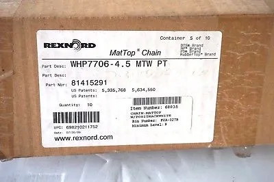 NEW REXNORD WHP7706-4.5
