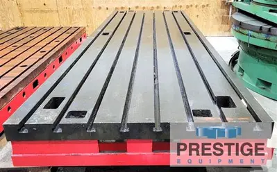 78.74" x 236.22" 15.75" Cast Iron T-Slotted Floor Plates (2-Available)